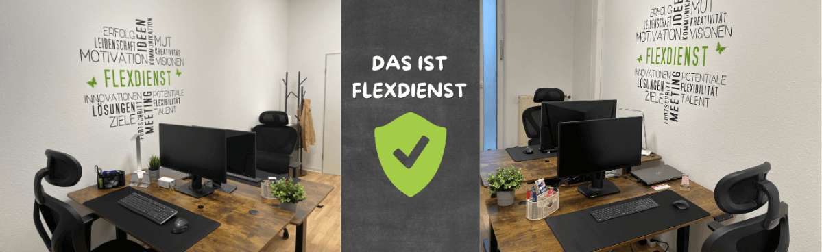 Innenansicht - Büros von flexdienst.de