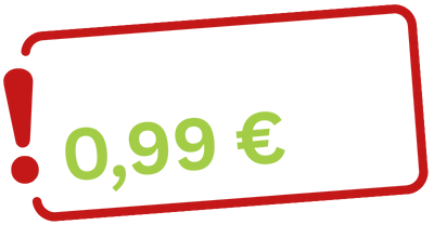 Erweiterungen für 0,99 Cent im Monat dazubuchen