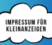 Impressum für Kleinanzeigen
