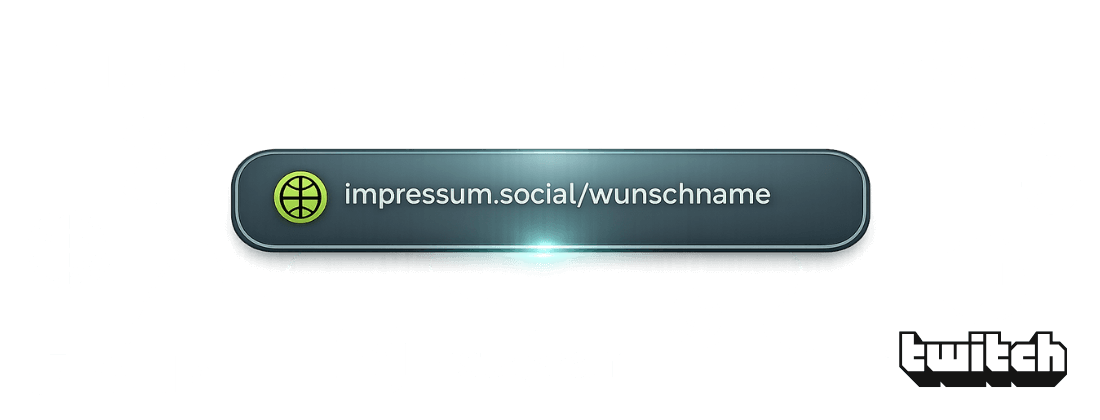 Social Media Impressumslink